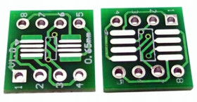 Adapter SOP8, SO8, SSOP8, TSOP8, MSOP8, SOIC8 na DIP8