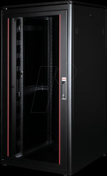 26210227 19-inch network cabinet, 32 U, 800 mm depth, black