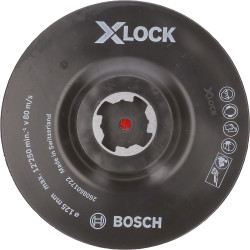 Talerz szlifierski, seria: X-Lock, śr. wyściółki: 125mm, mocowanie: M14