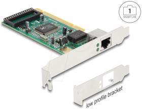 88084 Network card, PCI, Gigabit Ethernet, 1x RJ45