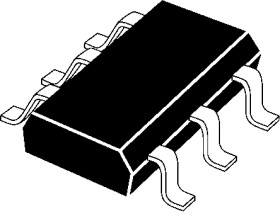 Nexperia Tranzystor SOT-363 -65 V 6-pinowy PnP Powierzchnia -100 mA BCM856BS,115
