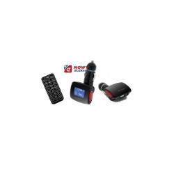 Transmiter FM BLOW SD/MMC czerw. USB/