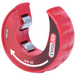 KS Tools 104.2028 Ratchet Pipe Cutter, 28mm