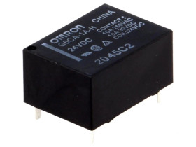 Przekaźnik elektromagnetyczny SPST-NO Ucewki 24VDC PCB G5CA-1A-H 24VDC