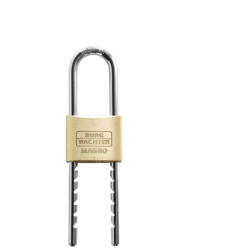 Burg W&#xE4;chter 400E HB 50 Flex Padlock Brass Body Adjustable Height