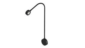 Oprawa elastyczna, czarna, Häfele Lighting LED 2034, 12V, modułowa (monochromatyczna), 83374088