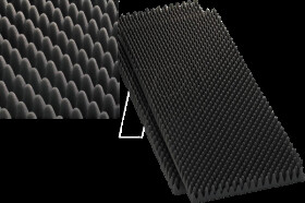 MDM-60 Damping material, convoluted foam, 2 pieces