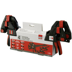 Bessey EZM-EZL-Set One-Handed Clamp Set Versatile Ergonomic Robust