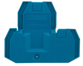 Pokrywa zamykająca niebieska D-UTTB 2,5/4 BU 3047455 /50szt./
