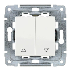 DANTE Przycisk żaluzjowy z klawiszem bez ramki 16AX 250V 450218