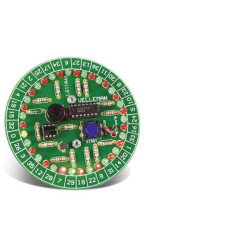 Whadda WSG119 LED kit Roulette LED assembly kit , fun DIY project