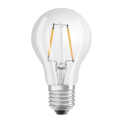 Żarówka LED E27 A60 CL 3W = 25W 250lm 2700K Ciepła 300 Filament OSRAM STAR