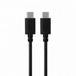 KABEL USB C/USB C 3A, 1.5M CZARNY BAG