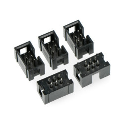 Wtyk IDC 6 pin prosty - 5 szt.
