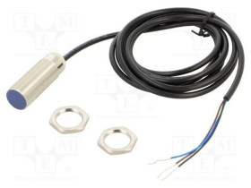 XS118BHPAL2 Czujnik indukcyjny, Output: PNP / NO, 0÷8mm, 10÷36VDC, M18, 2m, Szczelność: IP67