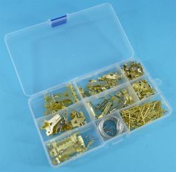 ZESTAW HACZYKÓW I GWOŹDZI DO OBRAZÓW