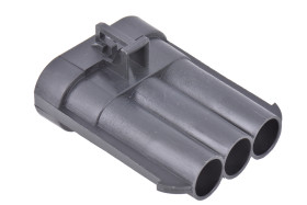 Złącze samochodowe 3-pinowe Delphi -rzędowe Męski 46A Metri-Pack 630 Montaż na kablu Połączenie zagniatane Złącze