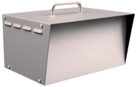 Steel enclosure, (L x W x H) 197 x 298 x 159 mm, gray, 518-0920