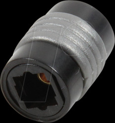 CA1018 Audio adapter, Toslink/F to Toslink/F, black