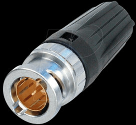 NBNC75BFG7 RearTWIST BNC cable connector