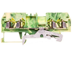 Złączka 4-przewodowa 1,5mm2 żółto-zielona 279-837