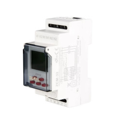 Programator czasowy astronomiczny 2-kanałowy ZCM-32 EXT10000218