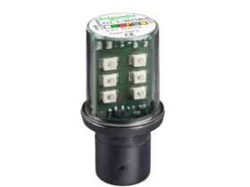 DIODA LED Z TRZONKIEM BA 15D 24V POM.