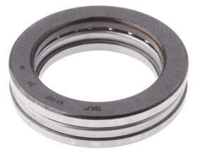 Łożysko kulkowe 51107 wew: 35 mm zew: 52 mm Kula oporowa 12 mm SKF 1