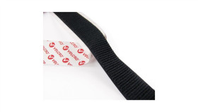 Samoprzylepny Rzep Velcro 20 Mm X 50 Cm Czarny