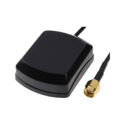 Antena GPS BLUEBIRD SMA magnety. wtyk SMA-A samochodowa