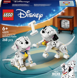 LEGO® DISNEY 43271 Szczeniaki Lucky i Penny z bajki 101 Dalmatyńczyków