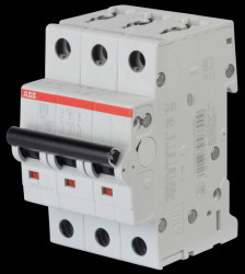 2CDS253001R0135 Circuit Breaker - B 13 A, 3-Pole, 6 kA