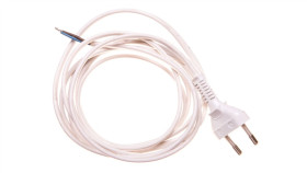 Przewód Przyłączeniowy Bez Wyłącznika 250Cm Biały Sp-250/2X0,75/-Bia Yns10000451