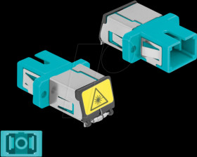 86890 Fiber optic coupling SC/SC simplex