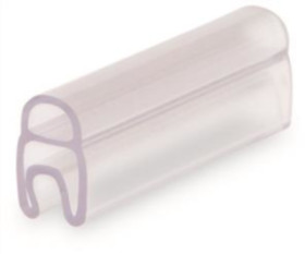 Labeling grommet, (L) 23 mm, PVC, for cable maker, 211-923