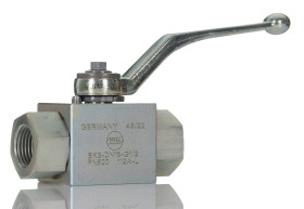 Zawór hydrauliczny kulowy przyłącze G 1/2 korpus ze stali RS PRO