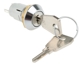 Wyłącznik kluczykowy IP66, IP67, SPDT, 5 A przy 115 V AC 2-Way, -20 → +65°C