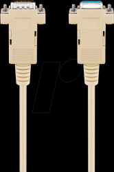 D-SUB Extension, 1-1, 9-pin., M/F, 1.8 to 2.0 m