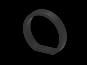 Flange seal for miniature CPC connector, 1445420-1