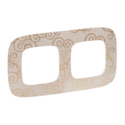 VALENA ALLURE Ramka podwójna arabeska złoto 754352