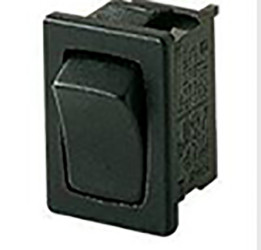 Przełącznik kołyskowy Wł.-wył.-wł. 10 A SPST Czarny IP40 Marquardt