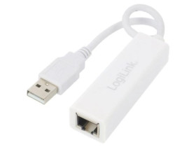 UA0144B Adapter USB na Fast Ethernet, USB 2.0, biały