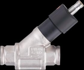 Flow transmitter, analog signal, 40 bar, brass/PP/aluminum/PA/stainless steel, SBG432