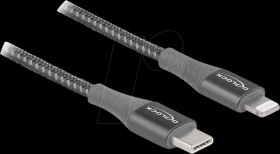 86631 Data and charging cable USB Type-C™ to Lightning™ for iPhone™, i