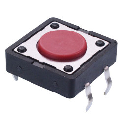 PHAP5-50VA2A3T2N3 4.3mm Height 12mm x 12mm Through Hole Tactile Switch 260g Tube Packaging APEM
