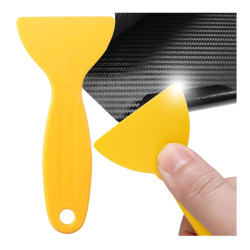 Rakla do folii karbonu naklejek 125x58mm - Skrobak do usuwania kleju