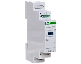 Lampka modułowa 1-fazowa niebieska LK-712B-30-130V