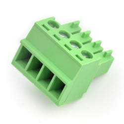 Listwa montażowa żeńska, 4-pinowa, raster 3,5mm