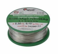 SNAG050-010 Bezołowiowe spoiwo Sn96.3Ag3.7 tinol grubosć 0.5 mm waga 10dkg