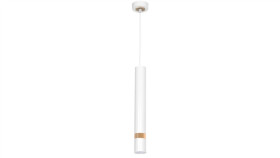 Lampa Wisząca Joker White/Wood 1Xgu10 Mlp6301 Milagro